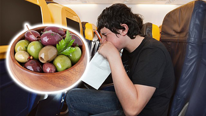 Olives for Motion Sickness