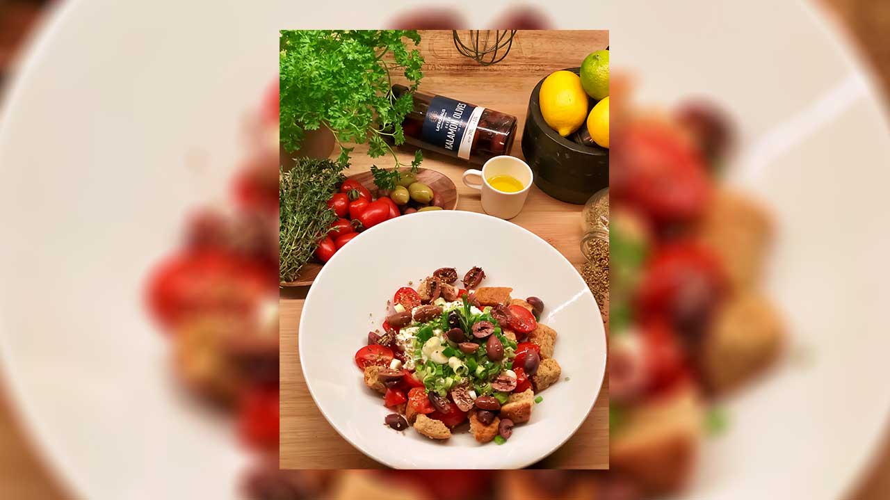 Dakos (Barley Rusk) Salad