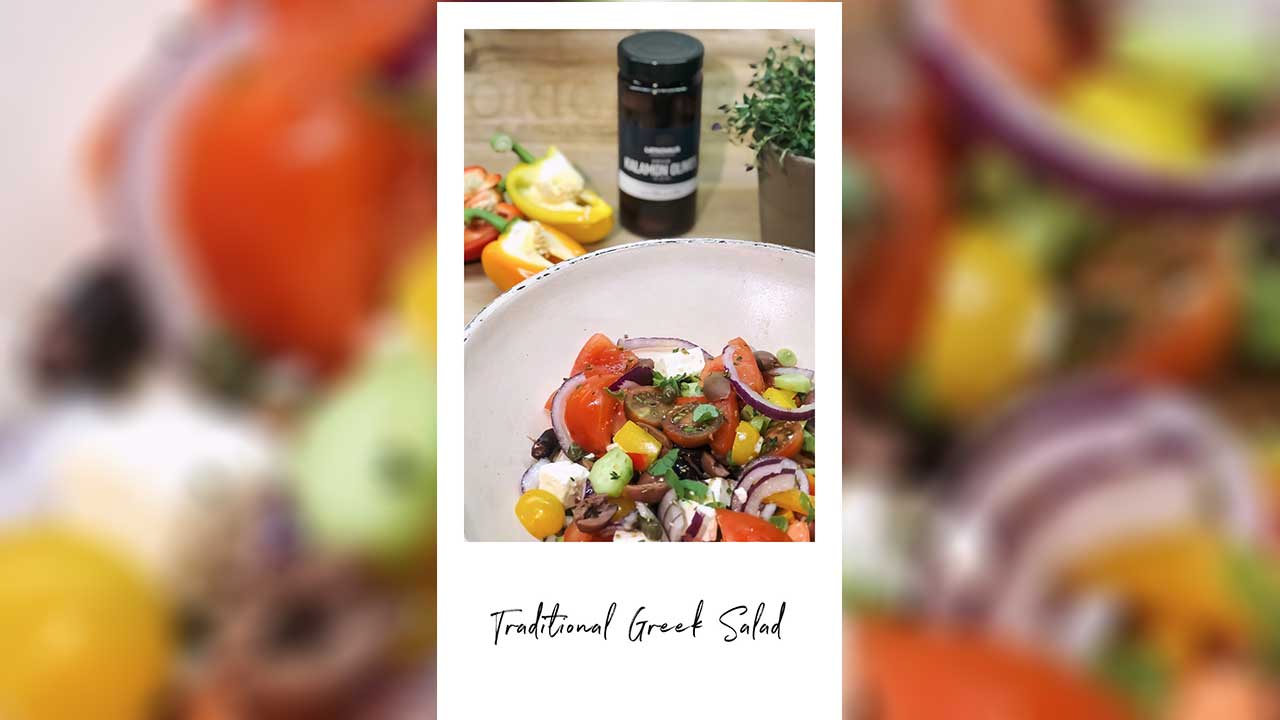 TUESDAY: Traditional Greek Salad